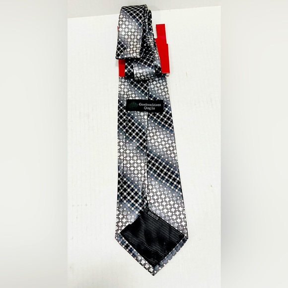 New MY Refinement Black and Grey Tie - Picture 3 of 4